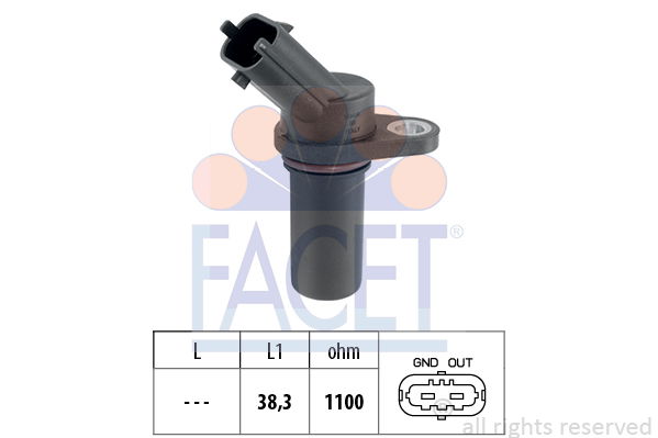 Impulsgeber, Kurbelwelle Facet 9.0681 von Facet