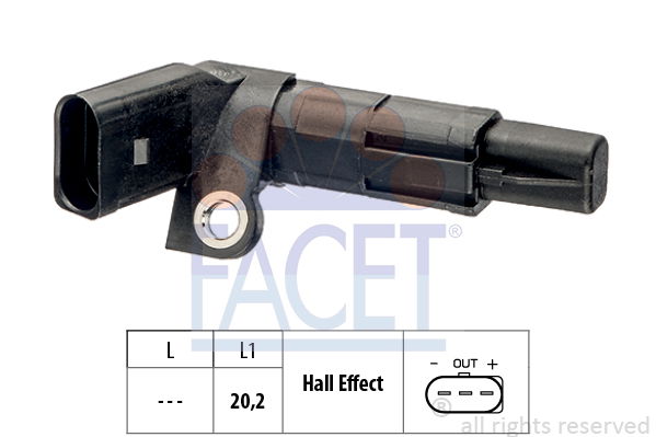 Impulsgeber, Kurbelwelle Facet 9.0683 von Facet