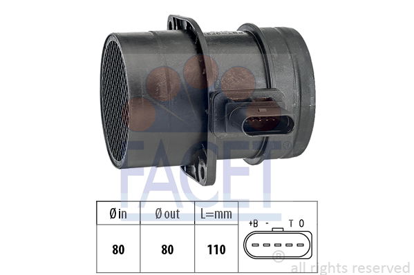 Luftmassenmesser Facet 10.1357 von Facet