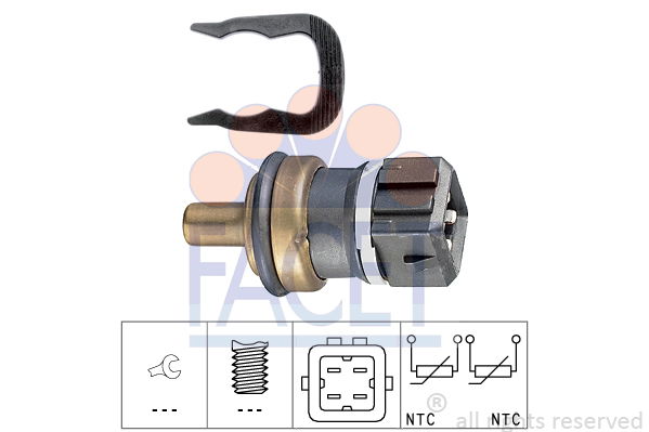 Sensor, Kühlmitteltemperatur Facet 7.3232 von Facet