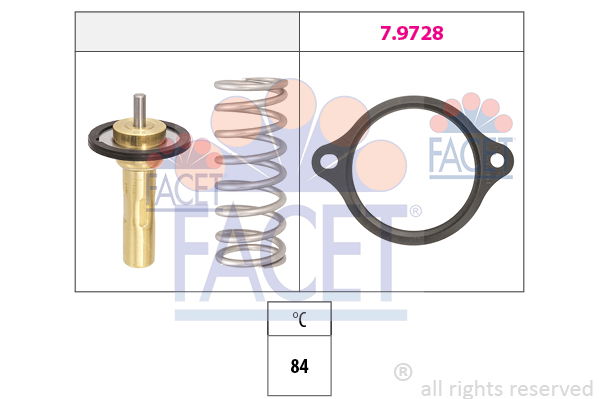 Thermostat, Kühlmittel Facet 7.7971 von Facet