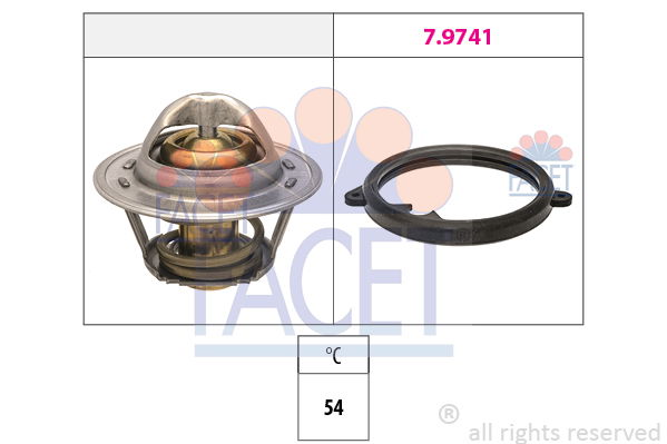 Thermostat, Kühlmittel Facet 7.7972 von Facet