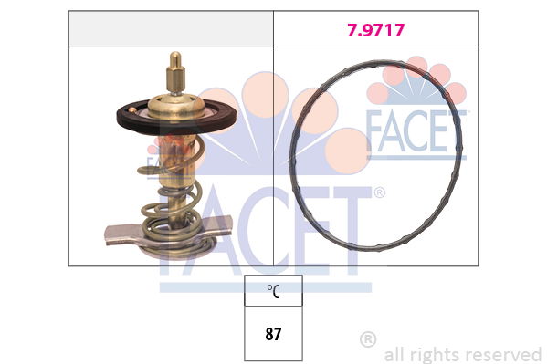 Thermostat, Kühlmittel Facet 7.8511 von Facet