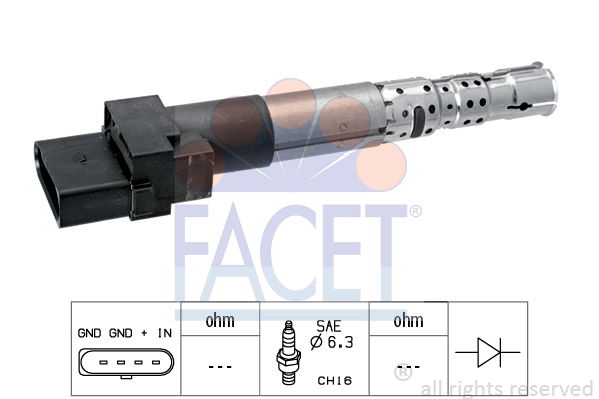 Zündspule Facet 9.6335 von Facet