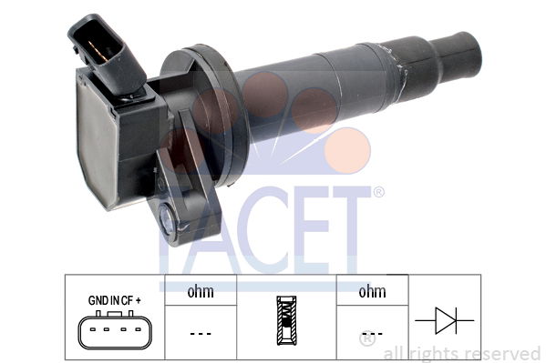 Zündspule Facet 9.6361 von Facet