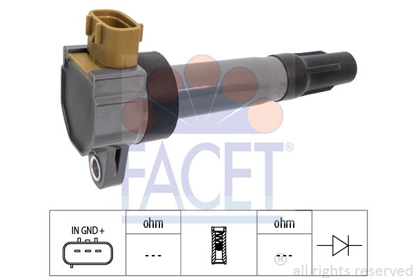 Zündspule Facet 9.6453 von Facet