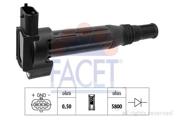 Zündspule Facet 9.6509 von Facet