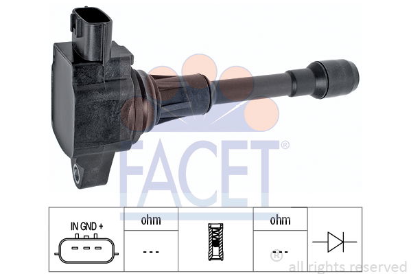 Zündspule Facet 9.6517 von Facet