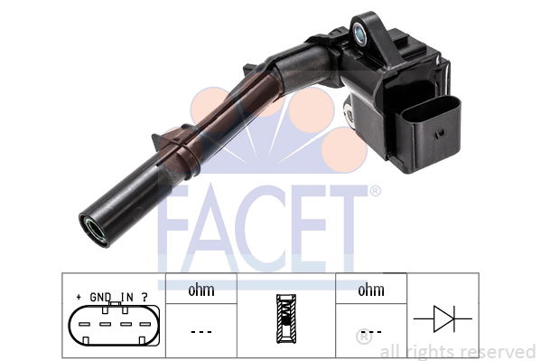 Zündspule Facet 9.6526 von Facet