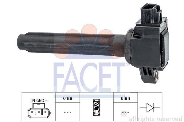 Zündspule Facet 9.6539 von Facet