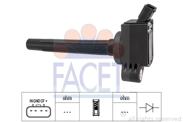 Zündspule Facet 9.6545 von Facet