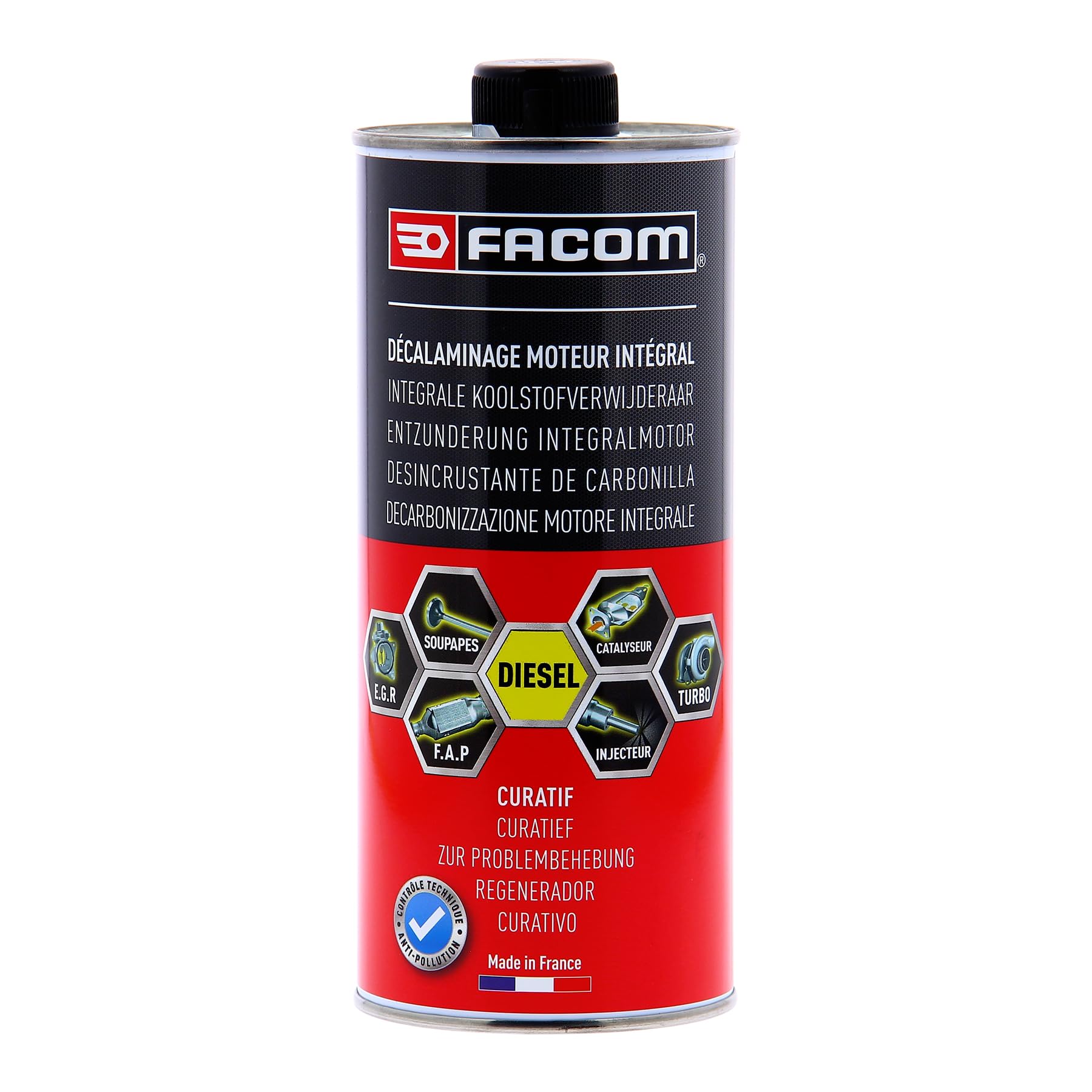 FACOM Reiniger Integralmotor Diesel Additiv, Entzunderung, ZUR PROBLEMBEHEBUNG, 1L von Facom