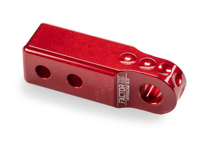 Factor 55 00020-01 HitchLink 2.0 Receiver-Bügelhalterung, Rot von Factor 55