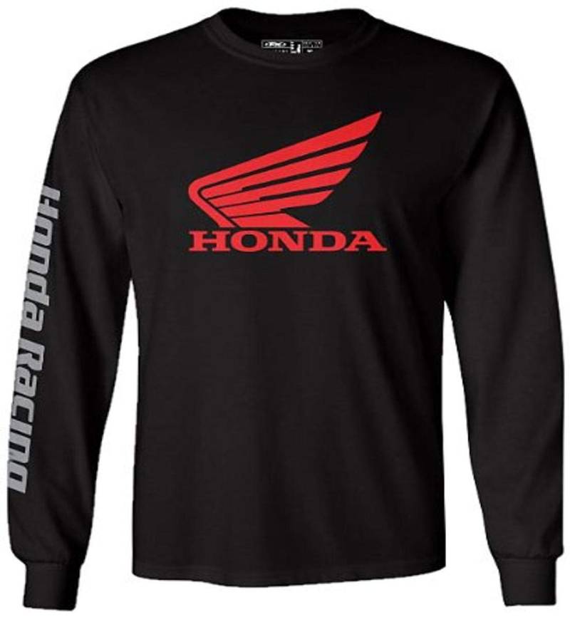 Factory Effex 17-87318 "Honda Langarm-T-Shirt (schwarz, XX-Large) von Factory Effex