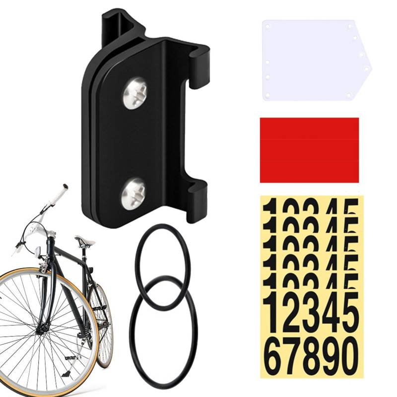 Race Numbers Plate Tour De France Number Mount for Seat Post Cycling Racing Nummernschild Halterung Rennkarten Halterung Fahrrad Nummernhalterung Radsport Wettbewerbs Nummernhalter von Facynde