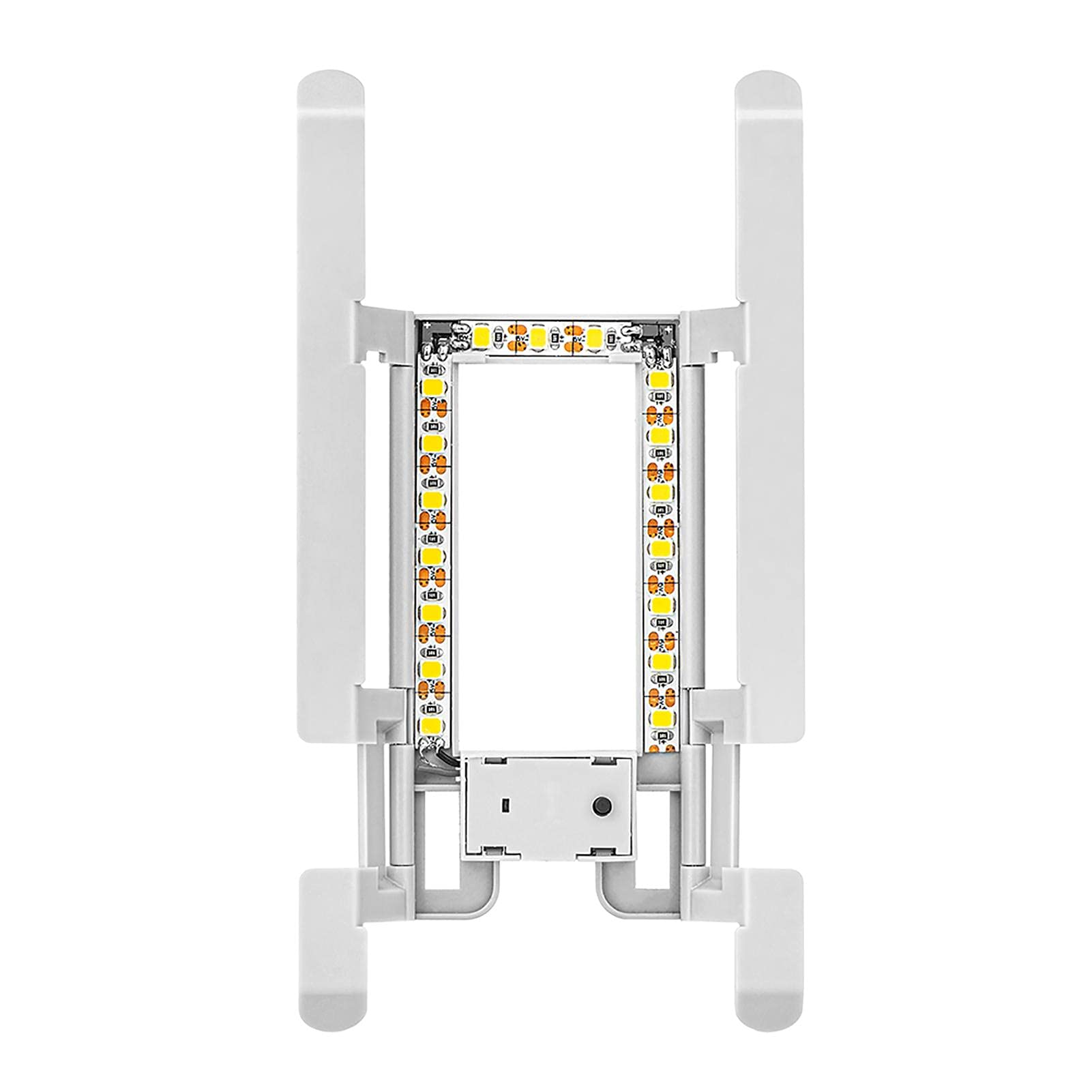 Mavic Mini 2 Fahrwerk, mit Licht, tragbar, faltbares Schutzfahrwerk, erhöhte Verlängerung, Landebeine für DJI Mini 2/Mavic Mini-Zubehör (weiß) von Faderr