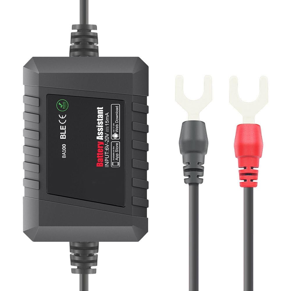 Faeymth 1 Stück Batterieassistent Bluetooth 4.0 Wireless Monitor Diagnoseanalysator für Android und IOS von Faeymth