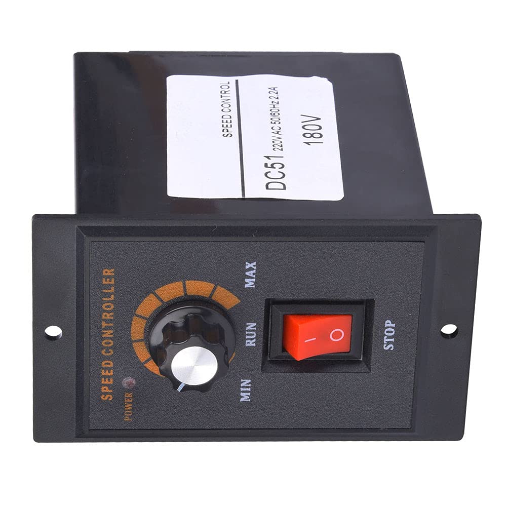 Fafeicy DC-51 DC Motor Controller Weiter Geschwindigkeitsregulation, Geeignet für den Kleinen Stromversand von 120 W 2,2A Vorwärtsrotation (Ausgangsspannung 0-180 VDC) von Fafeicy