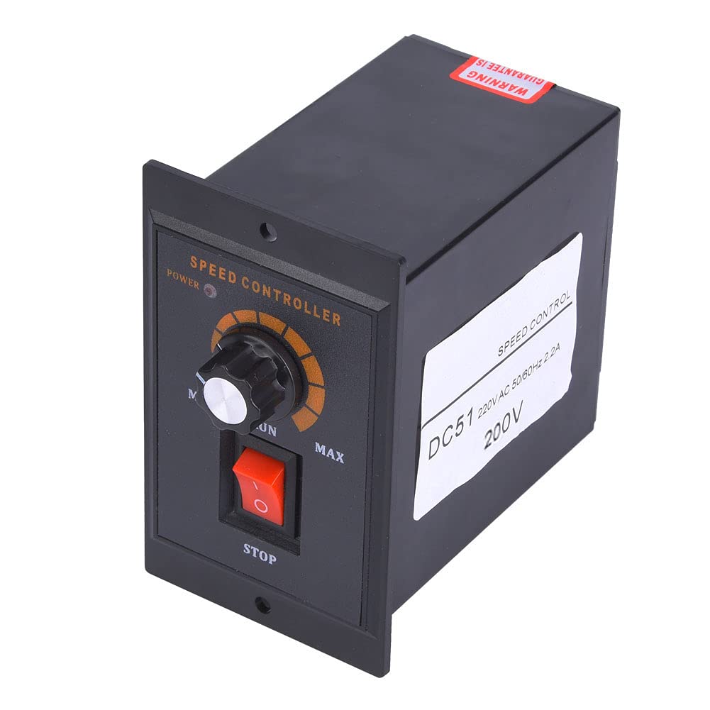 Fafeicy DC-51 DC Motor Controller Weiter Geschwindigkeitsregulation, Geeignet für den Kleinen Stromversand von 120 W 2,2A Vorwärtsrotation (Ausgangsspannung 0-200 VDC) von Fafeicy