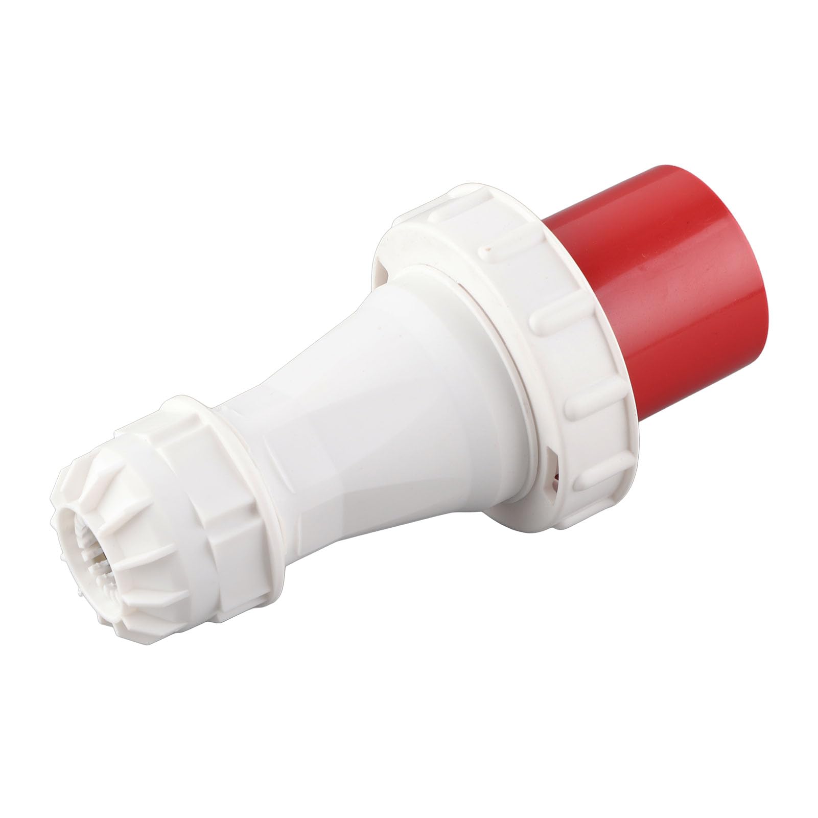 Fafeicy Industriesteckdose CEE Aviation Industriesteckdose, Steckdosenverbinder, Wasserdichter Steckdosensteckverbinder IP67 Wasserdicht 5PIN 63A 220‑415V Rot für den Außenbereich von Fafeicy