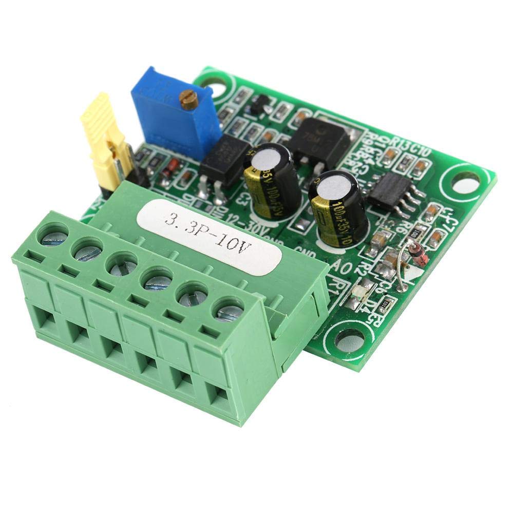 Fafeicy Spannungswandler, 3,3 V PWM- an 0-10 V D/A Digital-Analog-SPS-Modul, für die Signalschnittstellenumschaltung von Fafeicy