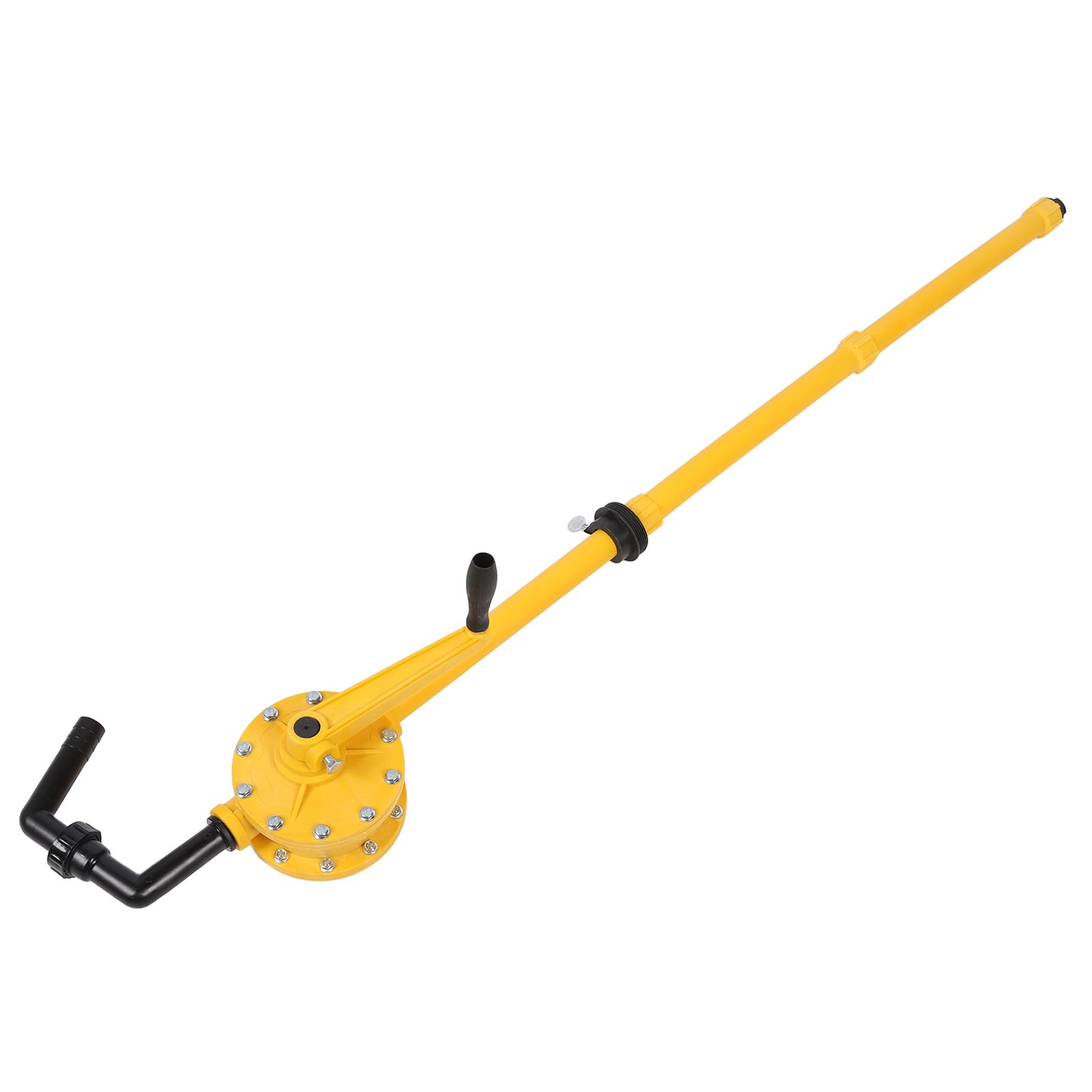 Fasspumpe, Handpumpe für Fässer, 35 L/min, Hub 5–55 Gallonen, Öltransferpumpe mit Sicherer Verbindung, PP-Material, 3–5 M Hub für 5–55 Gallonen Fässer von Fafeicy