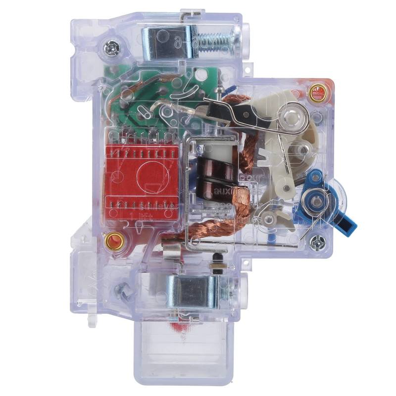 Gute Stromlimitierende Charakteristische, Korrekte Elektromagnetische und Federkräftige Spielspiel-Magnetschutz, um 2/3 Stroke Automatisch Schließt, DZ47LE-63 1P+N von Fafeicy