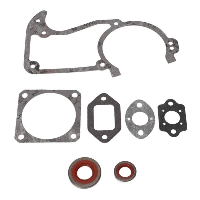 Vergaserdichtung für 034, 036, MS 340, 360 -Kettensägen mit Zwei Öldichtungskappen für 445 Vergaser, die in der Landwirtschaft, Fischerei und Forstwirtschaft Häufig Verwendet von Fafeicy