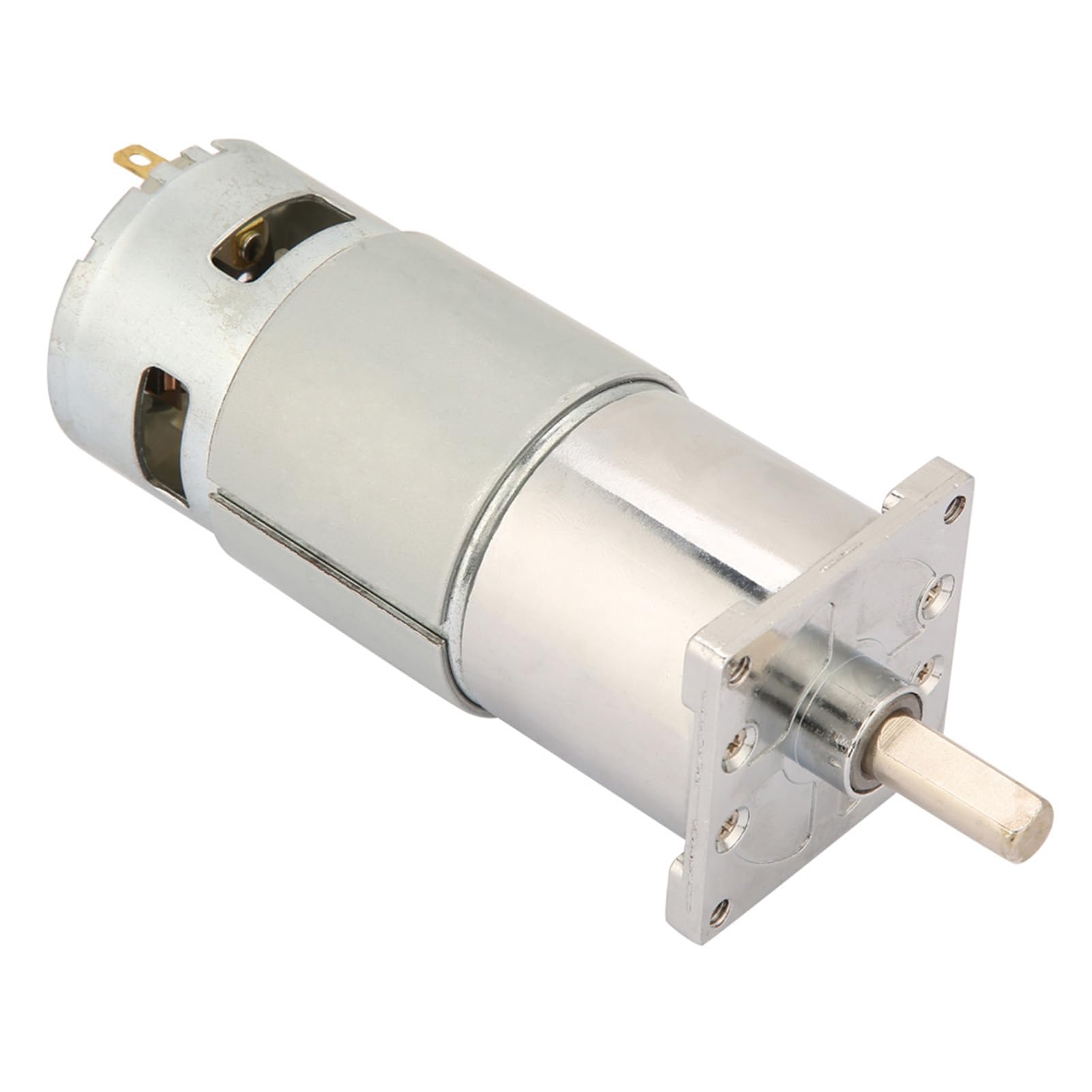 XD-42GA775 MICRO DC-Zahnradmotor, Hochtorsions-Metall-Zahnradmotor mit Glattem Zahnrad Reine Kupferdrahtspule für die Büroautomatisierung, Heimautomatisierung (300RPM 24V) von Fafeicy