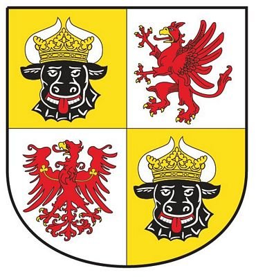 Autoaufkleber Sticker Mecklenburg Vorpommern Schild Kontur Fahne Aufkleber von FahnenMax