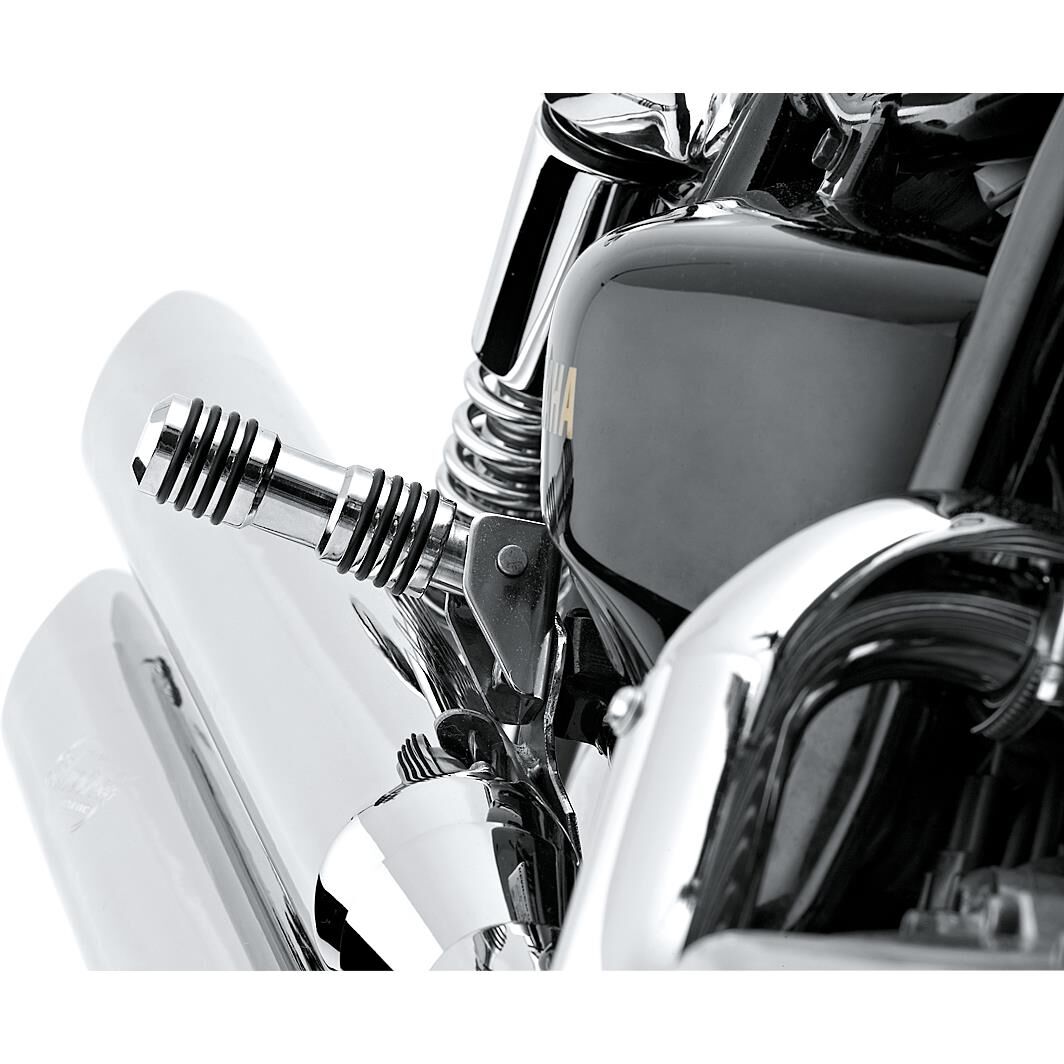 Falcon Round Style Beifahrerfußrasten für Suzuki VL 1500 Intruder L von Falcon