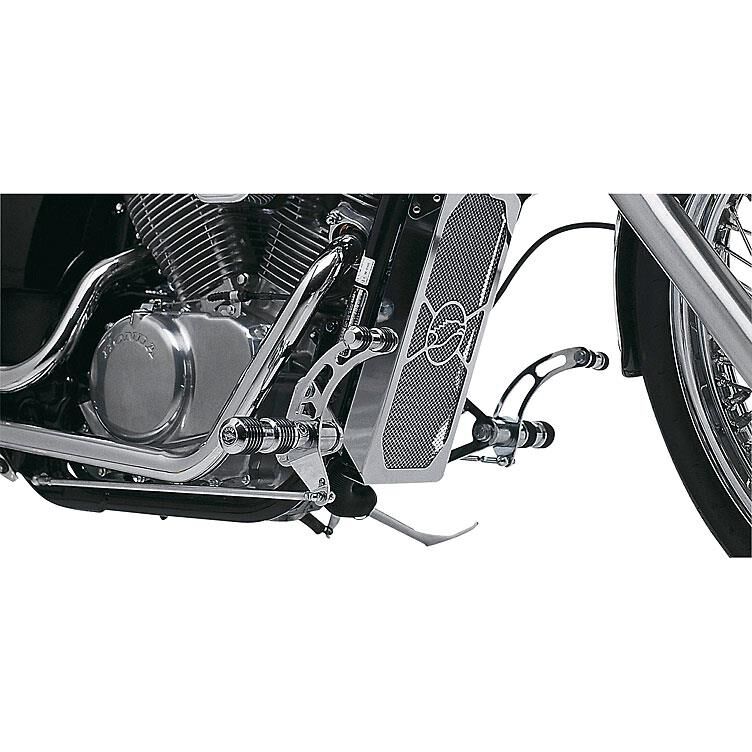 Falcon Round Style Fußrastenanlage +10cm für Honda VT 600 C Shadow von Falcon