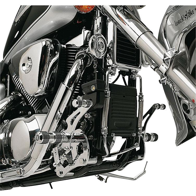 Falcon Round Style Fußrastenanlage +7cm für Suzuki VL 1500 Intruder von Falcon