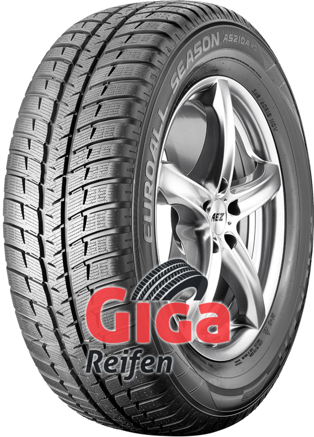 Falken EUROALL SEASON AS210A ( 265/60 R18 110V, MO BLK ) von Falken