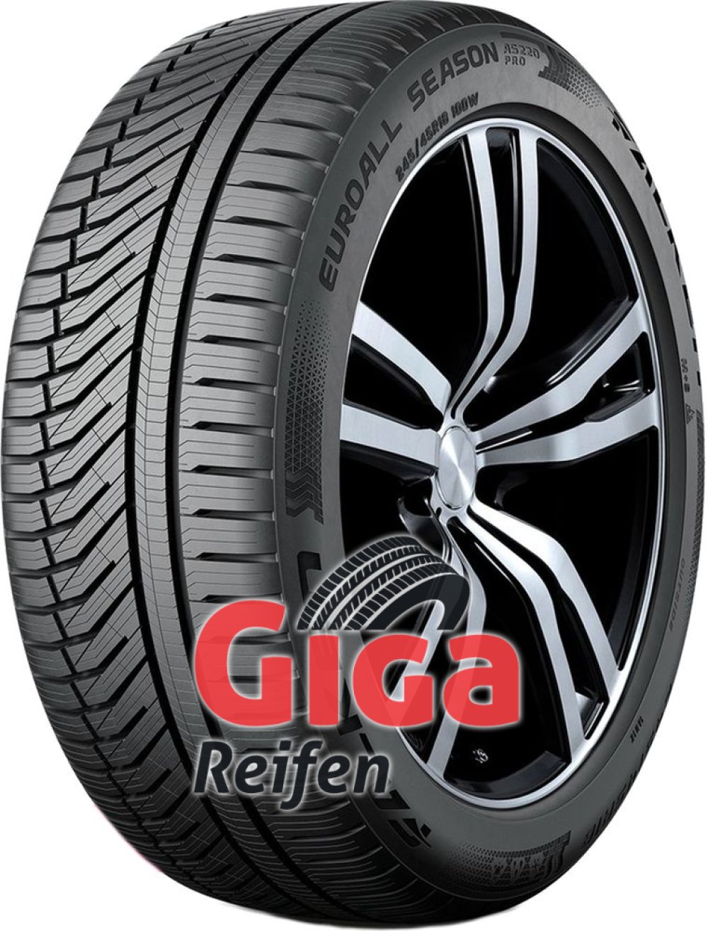 Falken EUROALL SEASON AS220PRO ( 225/45 R17 94W XL, NBLK ) von Falken