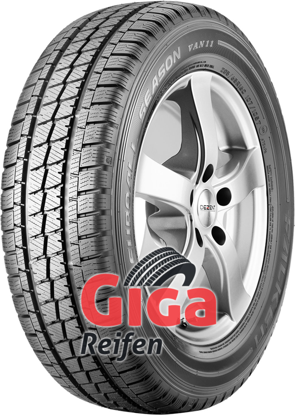 Falken EUROALL SEASON VAN11 ( 175/70 R14C 95/93T BLK ) von Falken