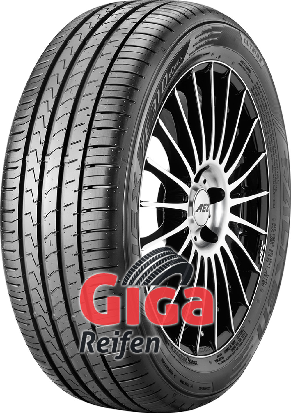 Falken ZIEX ZE310 ECORUN ( 165/65 R15 81H Ecorun BLK ) von Falken