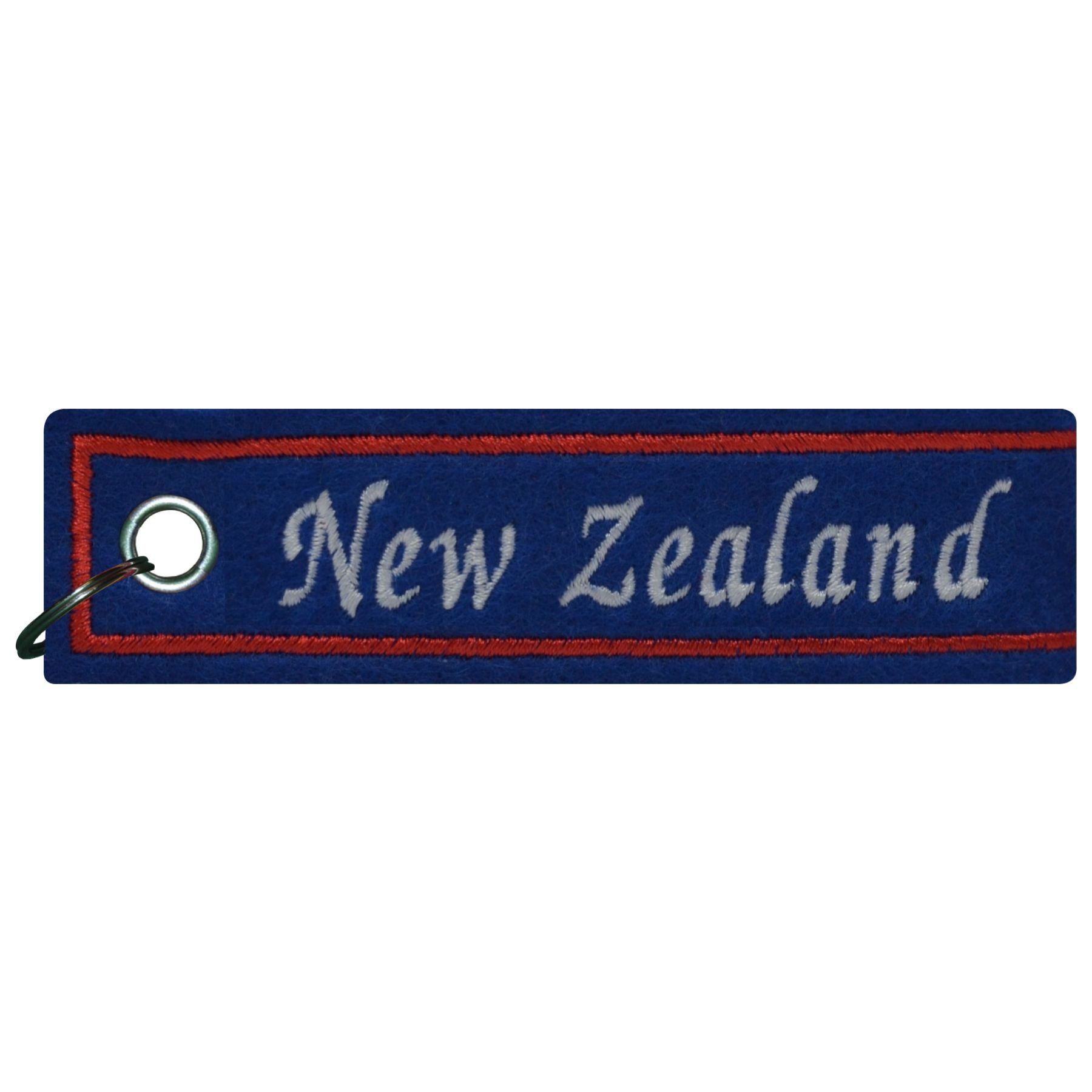 FanShirts4u Schlüsselanhänger aus Filz - NEUSEELAND/New Zealand - WM - Nation (New Zealand blau) von FanShirts4u