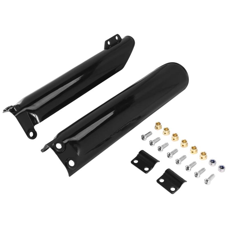 Fangxuee 1 Paar Motorrad Vordergabel Absorber Schutz Abdeckungen Kunststoff Schutz Abdeckungen für 110 Cc 125 Cc 140 Cc 150 C 160 Cc Dreckiges Fahrrad Grube Fahrrad von Fangxuee