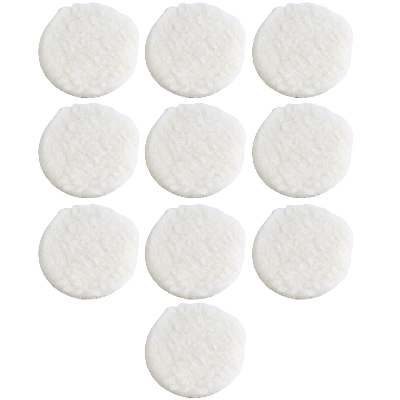 Fangxuee 10 Stücke 125 Mm Auto Polier Scheibe 5 Polnischen Waxing Pads Polierer Motor Haube Auto Lack Pflege Polier Scheibe von Fangxuee