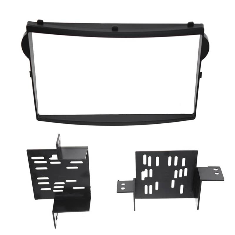 Fangxuee 2Din Auto Radio Fascia für Starex/H1 DVD Stereo Rahmen Platte Adapter Armaturenbrett Einbau Blende Verkleidung Satz A von Fangxuee