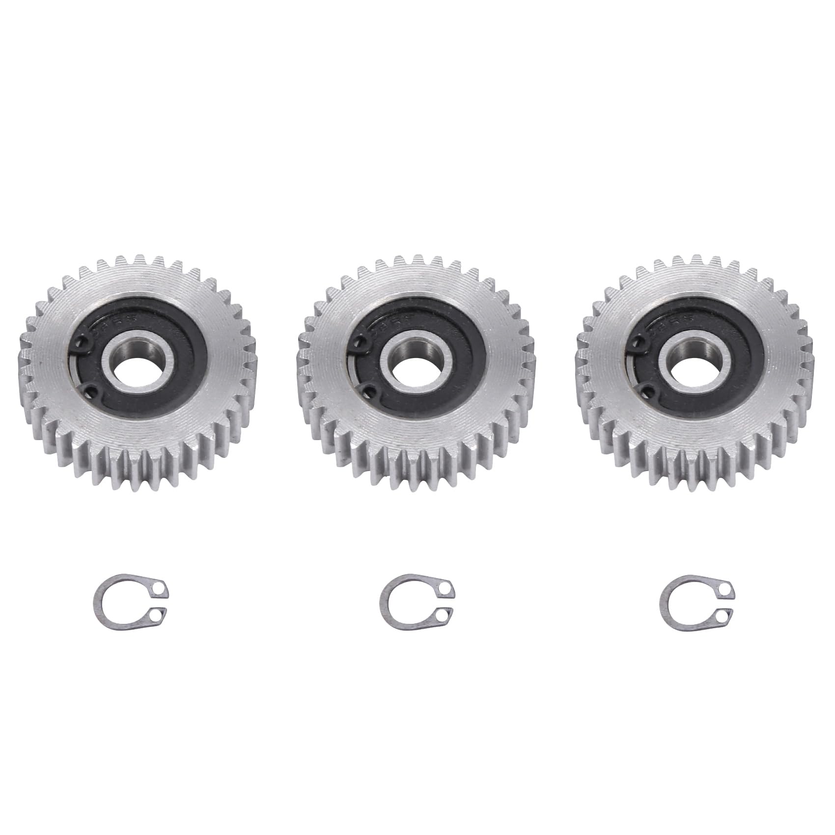 Fangxuee 3 StüCke Getriebe Durchmesser: 38 Mm 36 Zahn StäRke: 12 Mm Fahrzeug Stahl Getriebe von Fangxuee