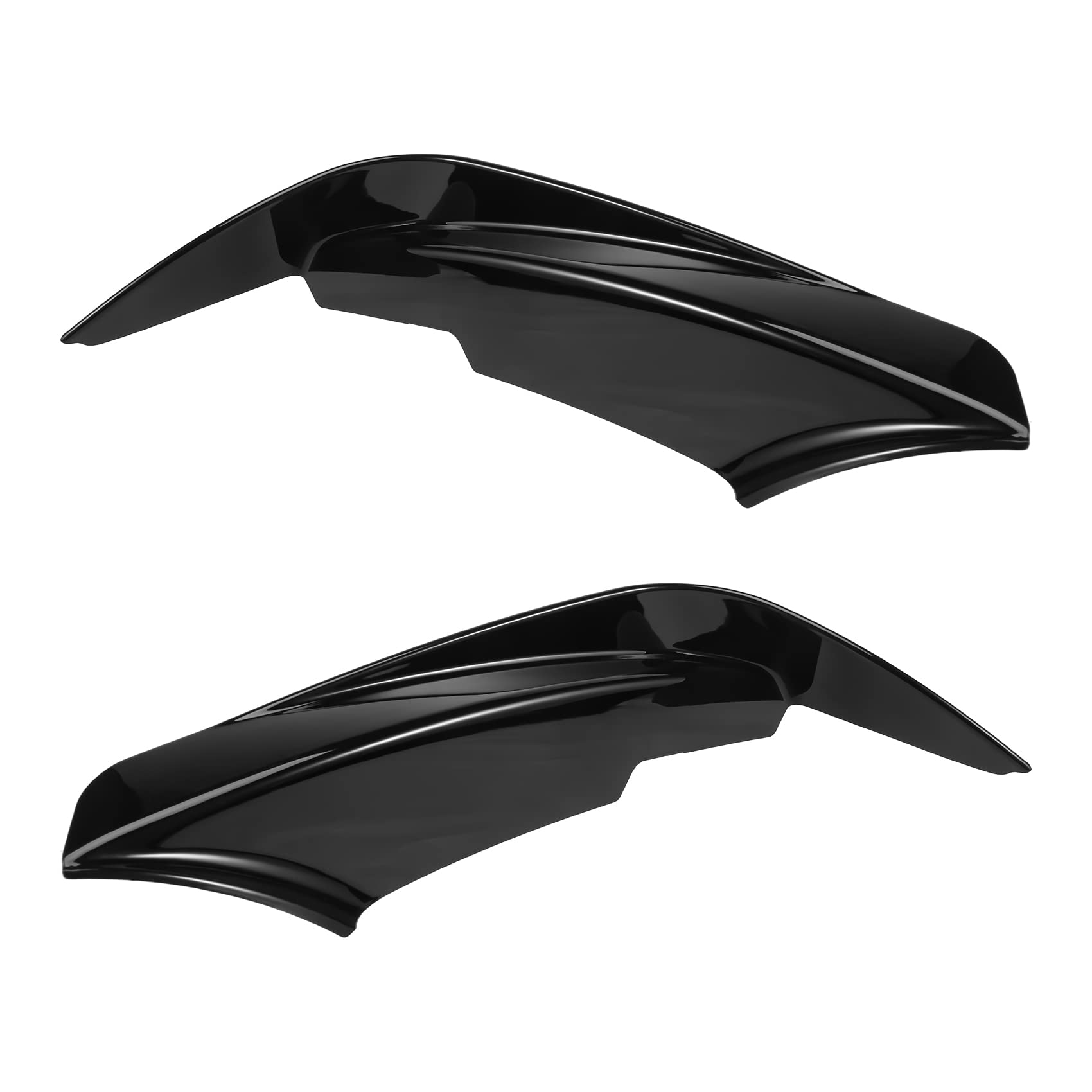 Fangxuee Auto Front StoßStange Seiten Splitter Spoiler Kit Licht Scheinwerfer Abdeckung für - F30 F35 M Pack 320I 325I 2013-2019 B von Fangxuee