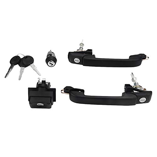 Fangxuee Auto TüR Verriegelungs System SchließSatz TüR Schloss Kit Passend für Golf Mk3 1H0837207B 1H0905855A 1H6827571A 1H0898081 von Fangxuee