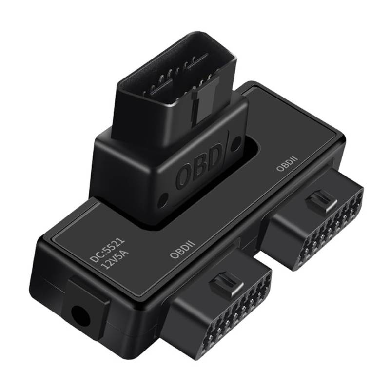 Fangxuee OBD2 EIN in Adapterkabel Unterteiltes 16-Poliges 16-Adriges OBD-Erweiterungskabel Anschlussadapterkabel Universal Dc5521 von Fangxuee