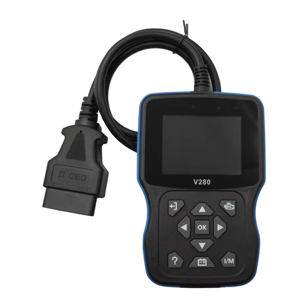 Fangxuee V280 Auto-OBD2-Scanner Professioneller Autodiagnosescanner Werkzeuge Motorprüfung Batterieprüfung Kfz-Codeleser von Fangxuee