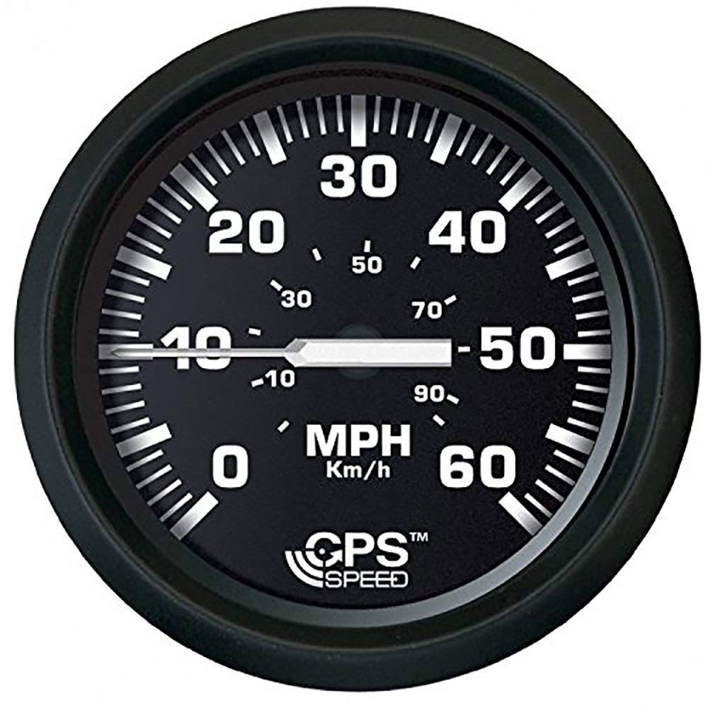 Faria Euro Black 10,2 cm Tachometer 60 MPH (GPS) von Faria Beede INSTRUMENTS