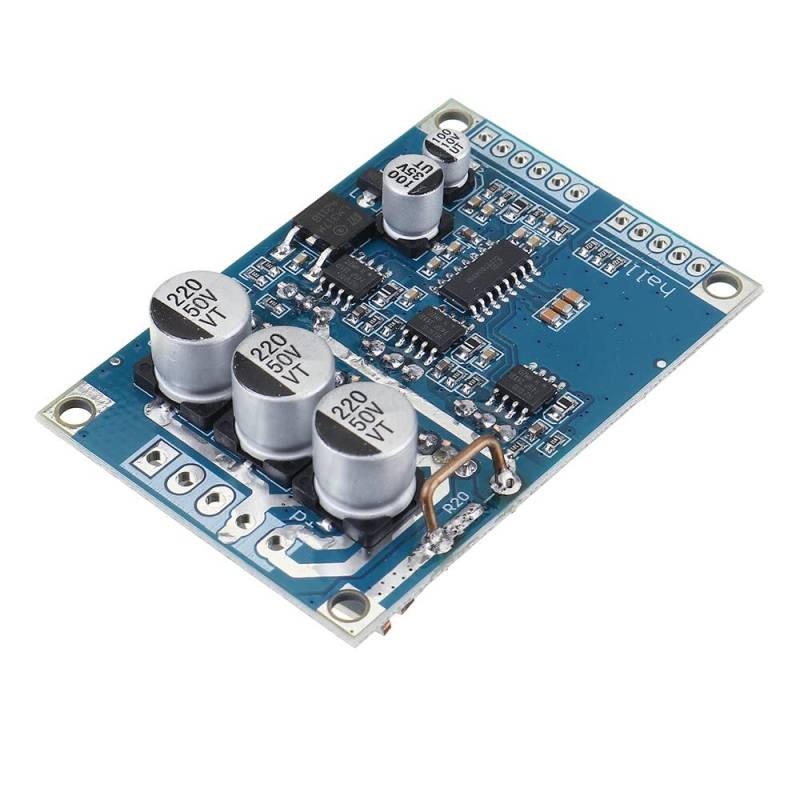 Fasizi DC 12V-36V 500W PWM DC Brushless Motor Controller No Hall Motor Balancing Automotive Balanced BLDC Car Driver Control Board von Fasizi