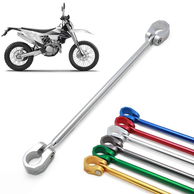 Fast Pro 22mm Motorrad Lenker Ausgleichsstange Aluminium Verstellbar Silber von Fast Pro