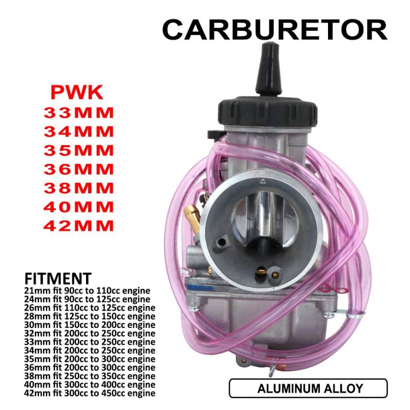 Motorradvergaser Aluminiumlegierung ist für PWK 33mm 34mm 35mm 36mm 38mm 40mm 42mm von Fastpro